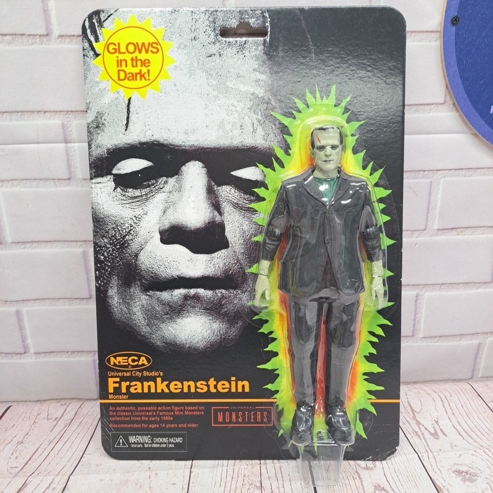 NEW - Neca Frankenstein Action Figure 2022 - Glow In The Dark Universal Monsters
